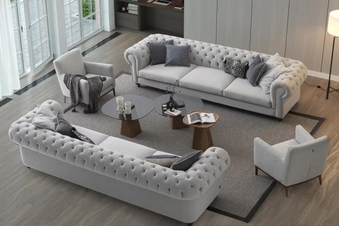 aspendos sofa gray